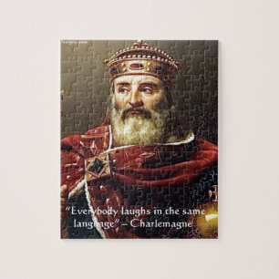 Charlemagne "Lachssprache" Zitat - Geschenke und T