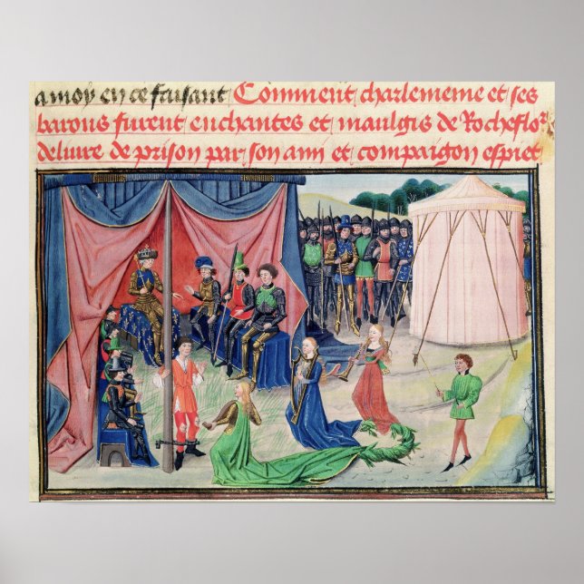 Charlemagne und seine Baronen werden verzaubert Poster (Vorne)