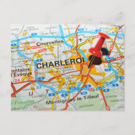 Charleroi, Belgien Postkarte