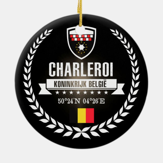 Charleroi Keramikornament (Hinten)