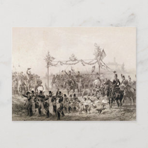 Charles-Albert I Postkarte
