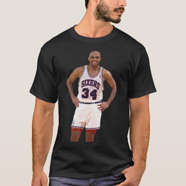 Charles Barkley T Shirt Basketball Fan Hoodie (Vorderseite)
