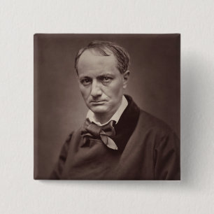 Charles Baudelaire Button