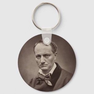 Charles Baudelaire durch Étienne Carjat Schlüsselanhänger