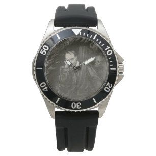Charles Baudelaire (von Georges Rochegrosse) Armbanduhr