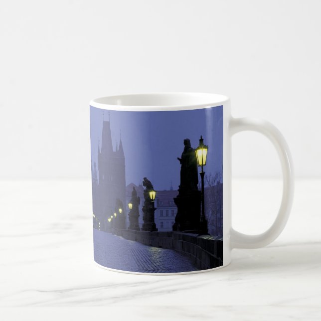 Charles Bridge Prag Kaffeetasse (Rechts)
