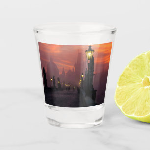 Charles Bridge Prag Schnapsglas
