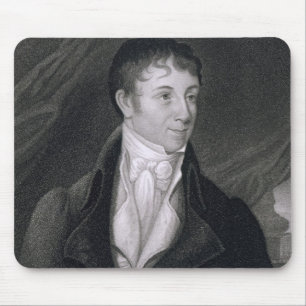 Charles Brockden Brown (1771-1810) graviert von Mousepad