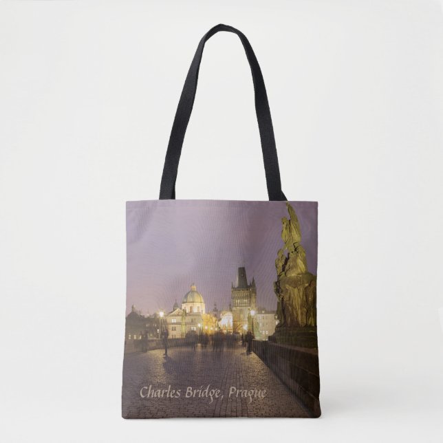 Charles-Brücke, Prag-Andenken-Foto Tasche (Vorderseite)