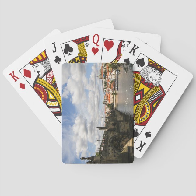 Charles-Brücken-Spielkarten Spielkarten (Rückseite)
