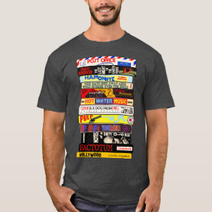 Charles Bukowski Bücherstapel T-Shirt