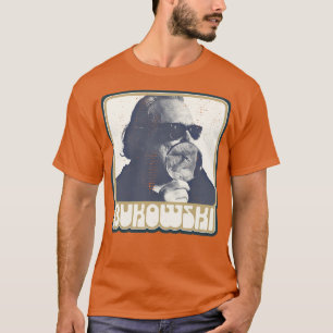 Charles Bukowski Dichter und Romancier Fan-Design T-Shirt