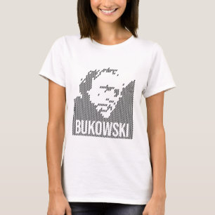 Charles Bukowski-Porträt-Design T-Shirt
