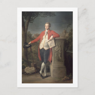 Charles Cecil Roberts, 1778 (Öl auf Leinwand) Postkarte