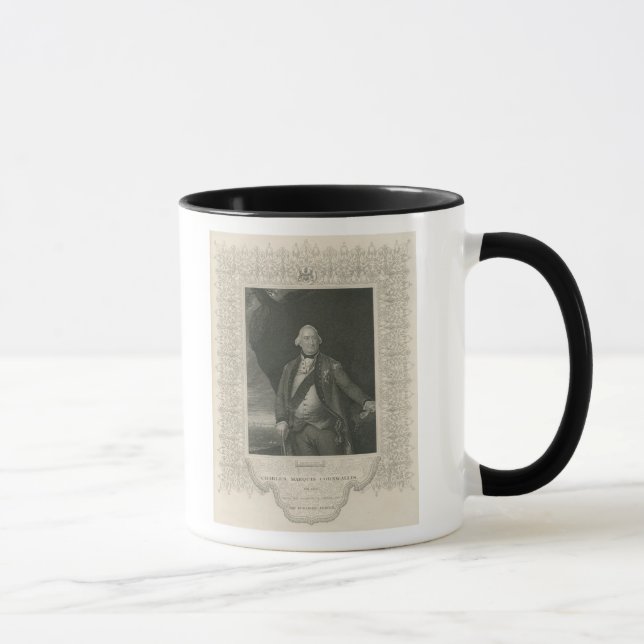 Charles Cornwallis Tasse (Rechts)