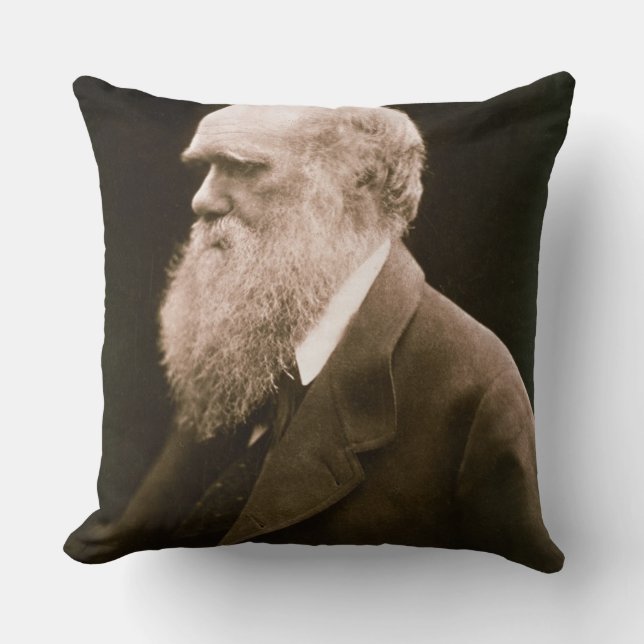 Charles Darwin (1809-82) (Foto) Kissen (Vorderseite)