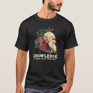 Charles Darwin Atheist Atheismus Antireligion T-Shirt