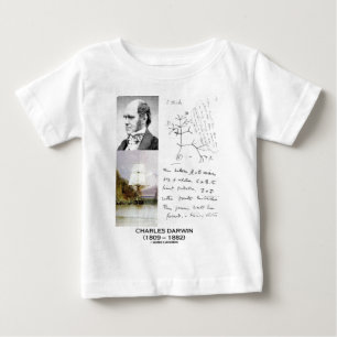 Charles Darwin (Beagle Phylogenetics Darwin HMS) Baby T-shirt