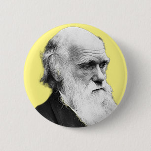 Charles Darwin Button