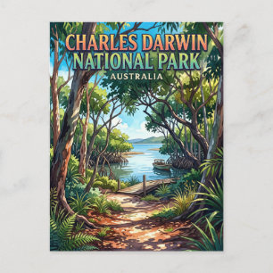 Charles-Darwin-Nationalpark Australien Postkarte