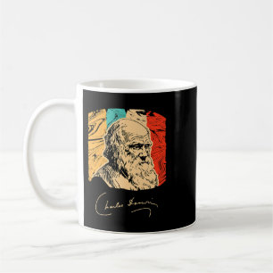 Charles Darwin Naturalist Biologe Scientist Retr Kaffeetasse
