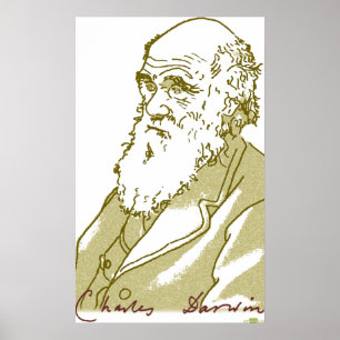 Charles Darwin, Poster
