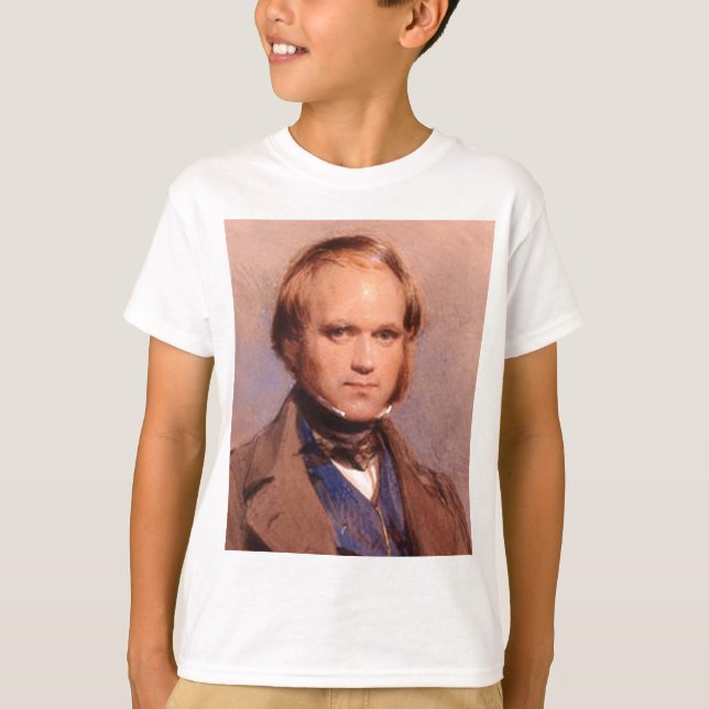 Charles Darwin T-Shirt (Vorderseite)