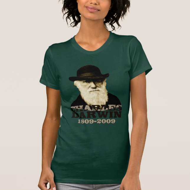 Charles Darwin T-Shirt (Vorderseite)