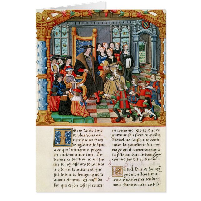 Charles das mutige, Herzog von Burgunder (Vorne)