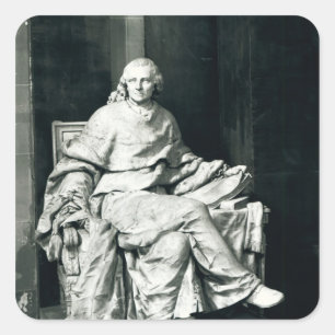 Charles de Secondat Baron de Montesquieu, 1779 Quadratischer Aufkleber