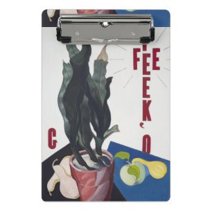 Charles Demuth Georgia O'Keeffe Posterporträt Mini Klemmbrett