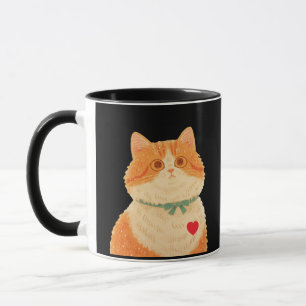 Charles Dickens' Cat Quote - Orange Cat Tasse