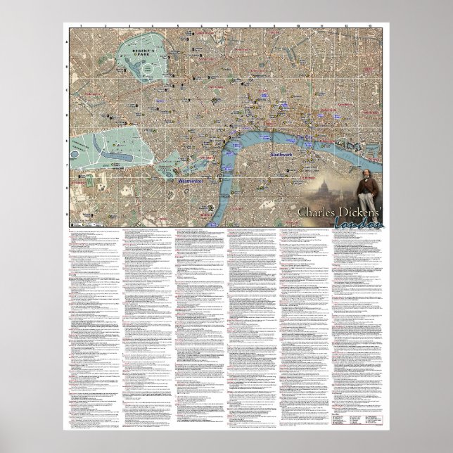 Charles Dickens' London Poster (Vorne)