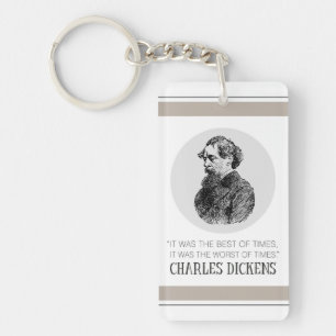 Charles Dickens Portrait et Citation