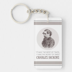 Charles Dickens Portrait et Citation