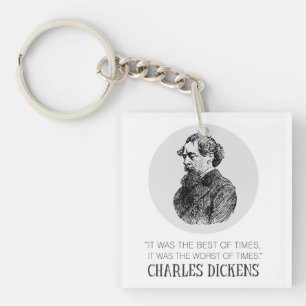 Charles Dickens Portrait et Citation