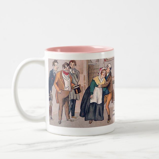 Charles Dickens Souvenir Tasse (Links)