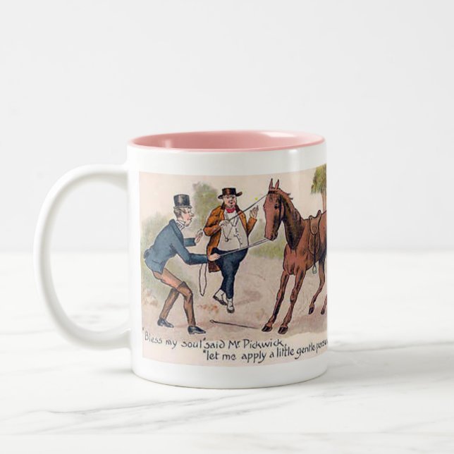 Charles Dickens Souvenir Tasse (Links)