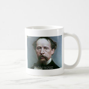 Charles Dickens "Wohltätigkeit @Zuhause" - Kostenv Kaffeetasse