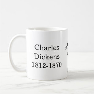 Charles Dickens zitiert Bücher Kaffeetasse
