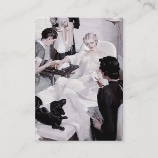 Charles Edward Chambers: Maniküre Visitenkarte