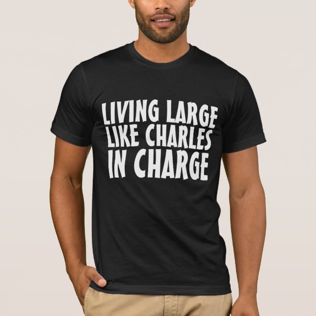 CHARLES EN CHARGE T-SHIRTS VINTAGES (Devant)