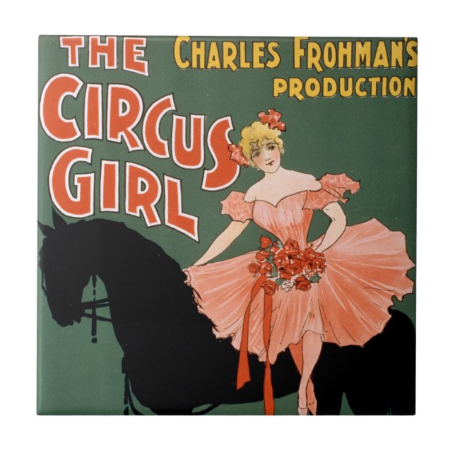 Charles Frohmans Produktion, The Circus Girl 3 Fliese (Vorderseite)