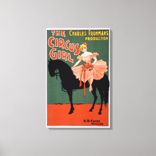 Charles Frohmans Produktion, The Circus Girl 3 Leinwanddruck