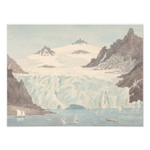 Charles Hamilton Smith - Aussicht auf einen Eisber Fotodruck