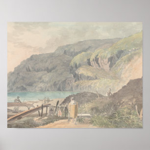 Charles Hamilton Smith - Aussicht auf einen See Poster