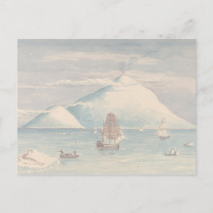 Charles Hamilton Smith - Beaufort Island and Mount Postkarte