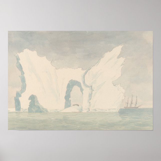 Charles Hamilton Smith - Remarkable Iceberg Poster (Vorne)