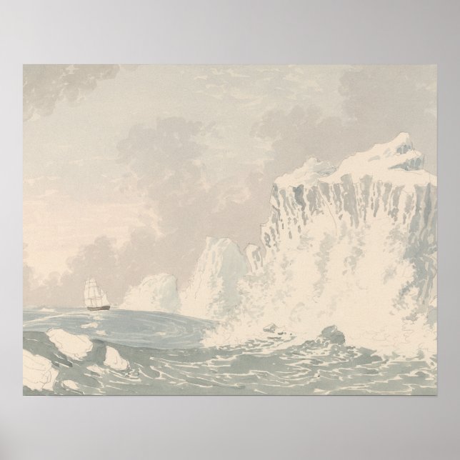 Charles Hamilton Smith - Situation von H.M.S. Hecl Poster (Vorne)