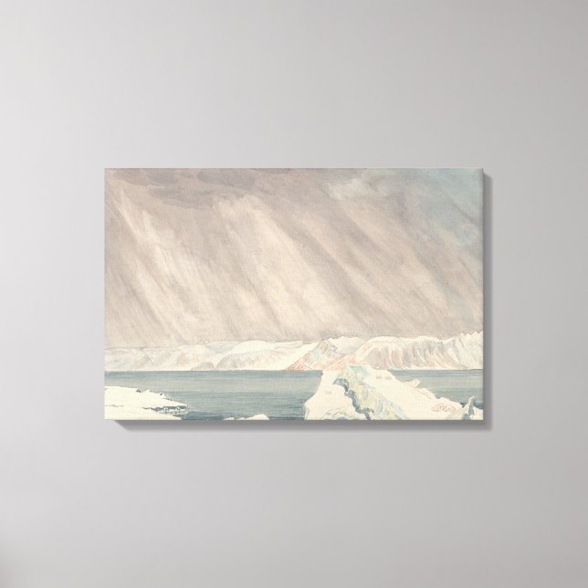 Charles Hamilton Smith - Spitzbergen, Bearing Leinwanddruck (Vorderseite)
